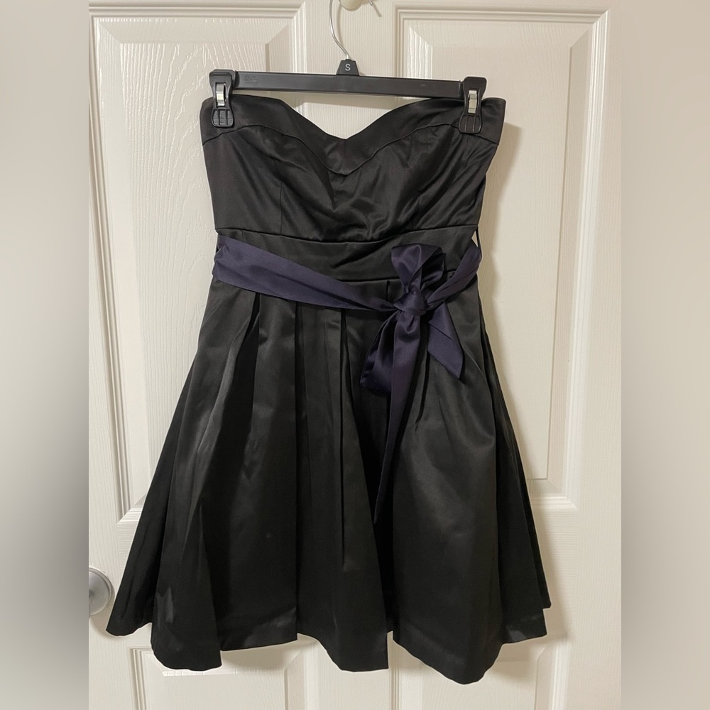 Black Strapless Dress